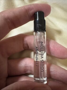 Louis Vuitton Symphony Sample Spray - Black Cap, Clear Bottle